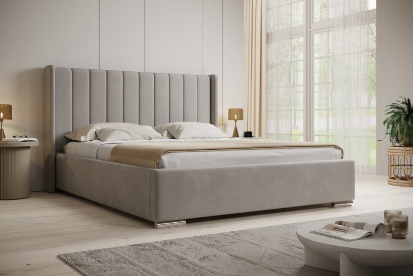 Čalúnená posteľ PALMÍRA 120x200 výber z farieb