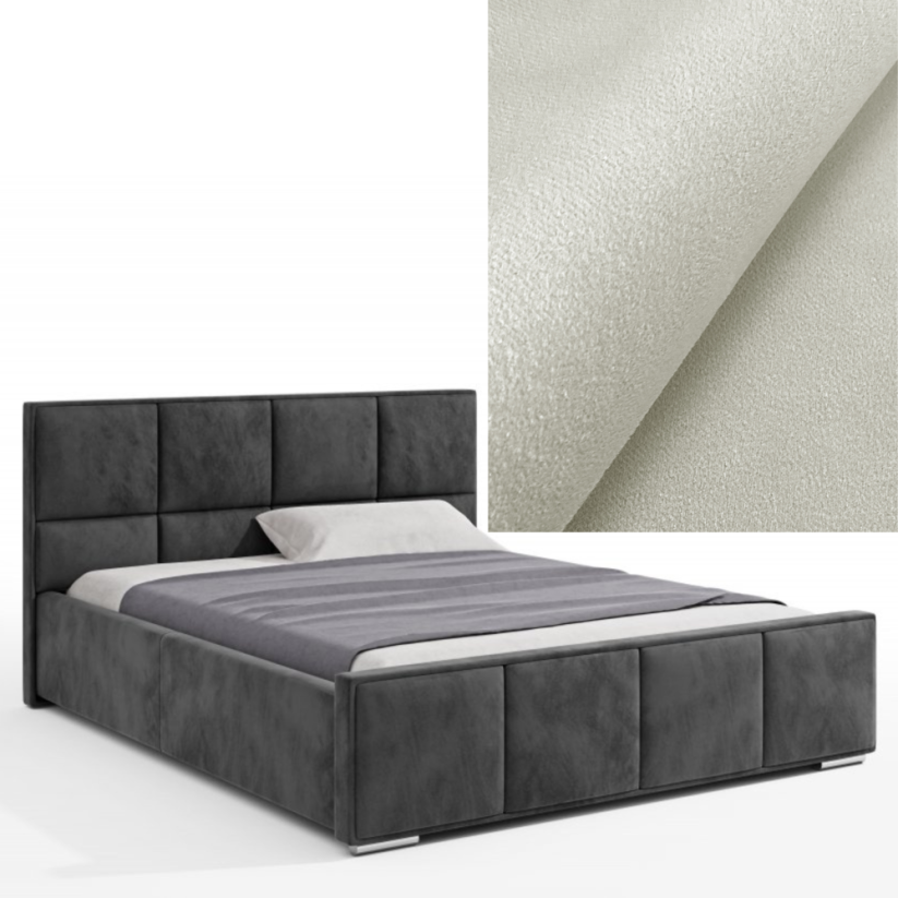 Čalouněná postel BELLA 120x200 výběr z barev - Výběr potahové látky (MD): MANILA_14