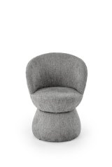 Otočné jedálenské kreslo K581 sivá