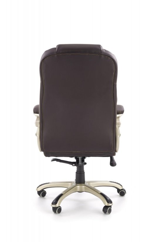 Kancelářská židle DESMOND tmavě hnědá