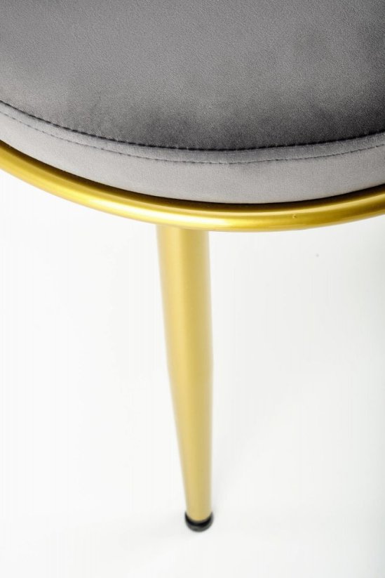 Jídelní židle / křeslo K517 šedá - výprodej skladu 1 ks