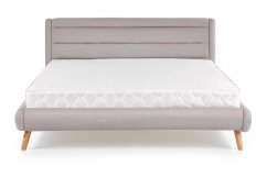 Čalúnená posteľ ELANDA 160x200 sivá