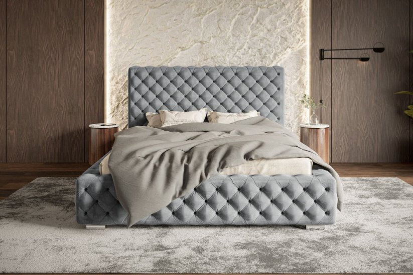 Čalúnená posteľ BED 15 160x200 JASMÍNE výber z farieb