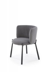 Jedálenská stolička / kreslo K531 sivá