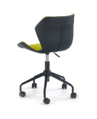 Detská stolička MATRIX čierna/zelená
