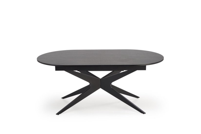 Rozkladací jedálenský stôl SANDRO 180(240)x100 čierny
