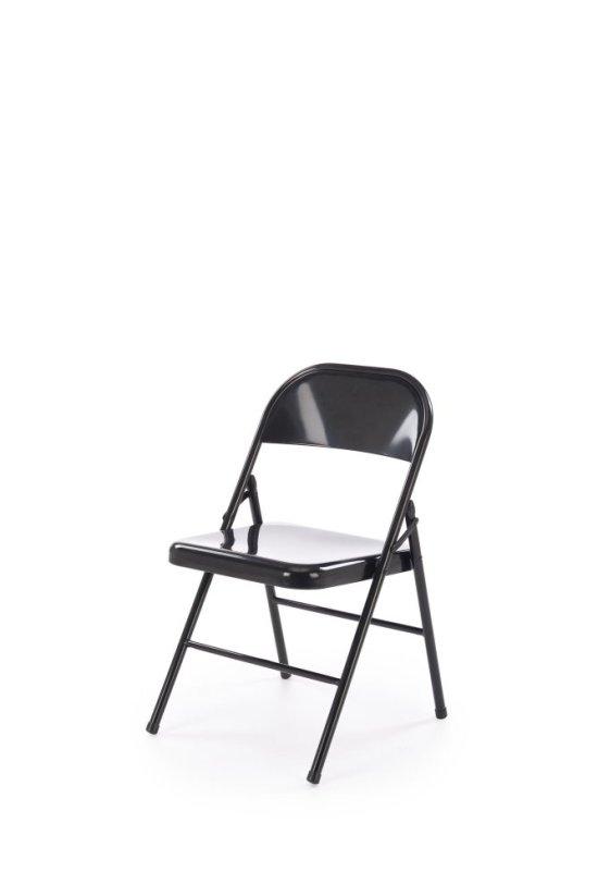 Skladacia stolička K565 čierna