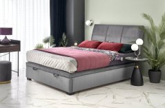 Čalouněná postel CONTINENTAL 2 160x200 šedá