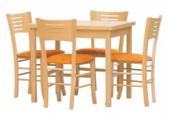 Rozkladací jedálenský stôl BINGO výber z farieb 90(136)x68