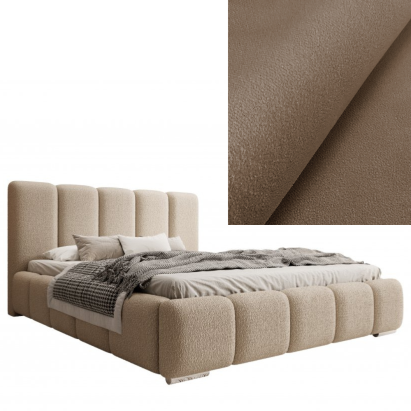 Čalouněná postel BASIC 140X200 výběr z barev - Výber poťahovej látky (MD): MANILA_05