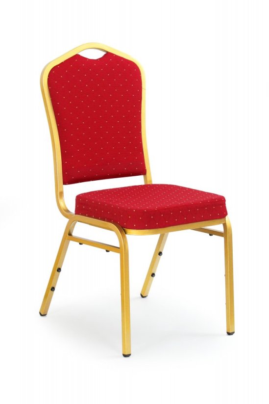 Jedálenská stolička K66 červená