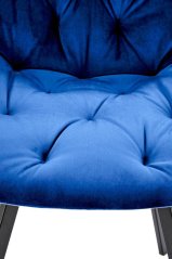 Jedálenská stolička K519 námornícka modrá