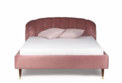 Čalúnená posteľ TEREZA ružová 160x200