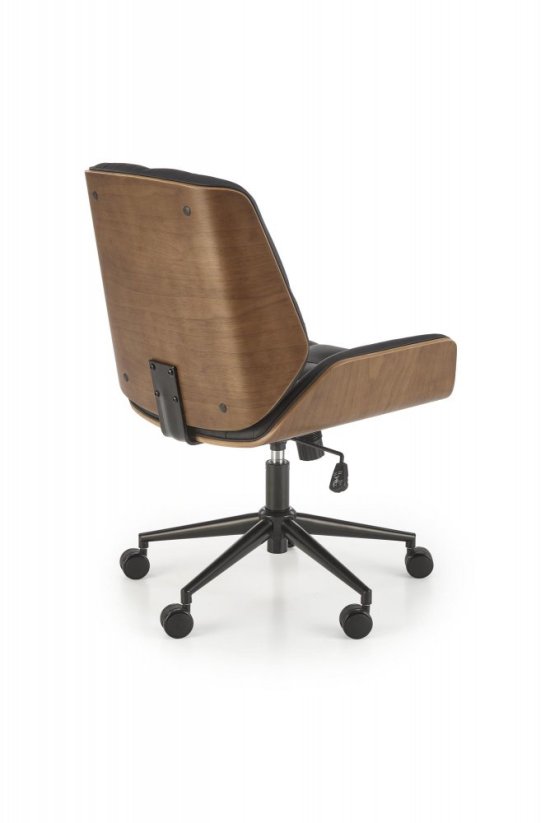 Kancelářská židle GAVIN ořech/černá