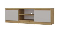 TV stolek Malvína 120 dub artisan/kašmír