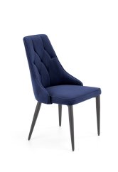 Set 4 kusů jídelní židle K365 modrá - výprodej skladu
