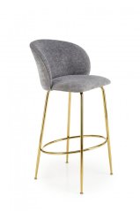 Barová stolička H116 sivá