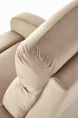 Relaxačné kreslo WONDER béžové s funkciou hojdania