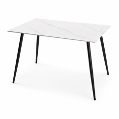 Jedálenský stôl CERAMON 140 biela