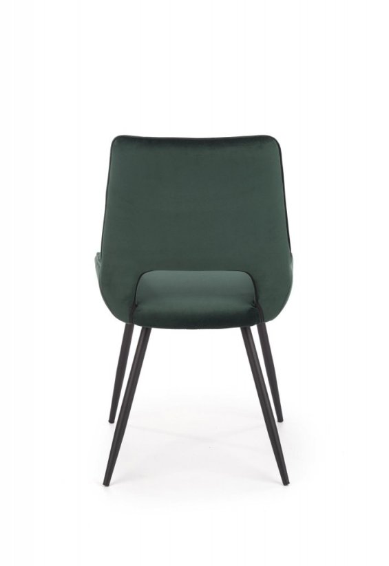 Jídelní židle K404 tmavě zelená