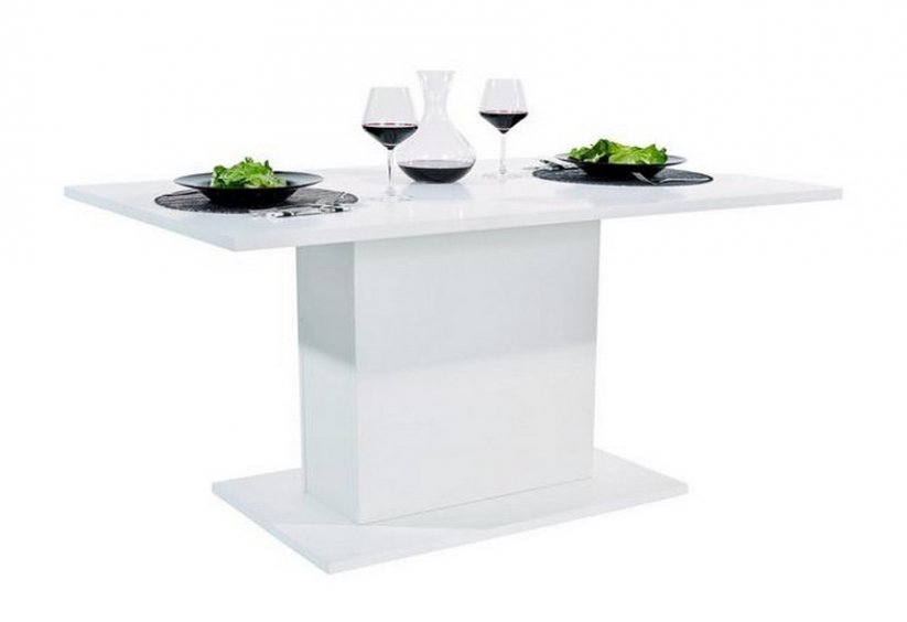 Jídelní stůl ANITA 2 160x80 bílý