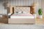 Čalouněná postel BED 17 JASMÍNE  160 X 200 výběz barev
