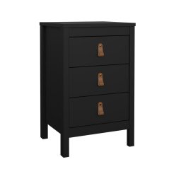 Nočný stolík Real 685 čierna