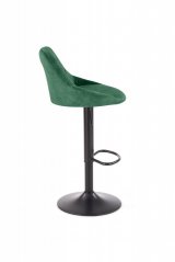 Barová židle H101 tmavě zelená
