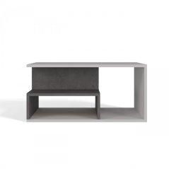 Konferenční stolek Pablo beton/bílá