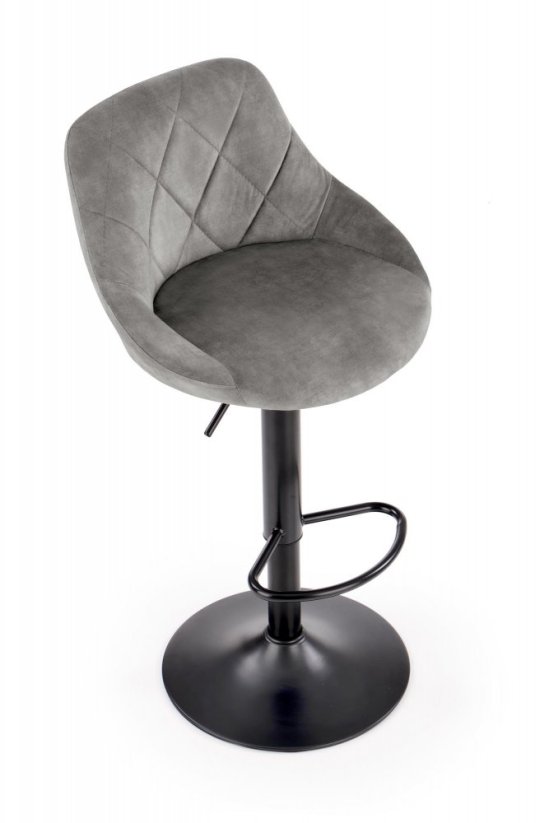 Barová židle H101 šedá
