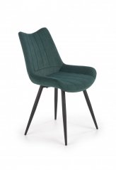 Jedálenská stolička K388 tmavo zelená