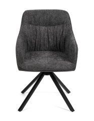 Jedálenská stolička LOREN tmavo sivá