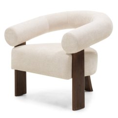 Křeslo KARLA ALIA světle béžová