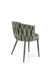 Jedálenská stolička / kreslo K516 olivová