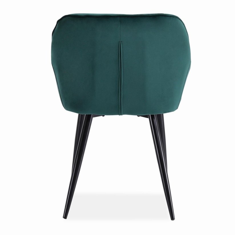 Jídelní židle / křeslo K487 tmavě zelená