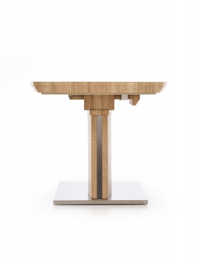 Rozkladací jedálenský stôl RAFAELLO 160(220)x90 dub sonoma