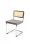 Jedálenská stolička K504 sivá/čierna