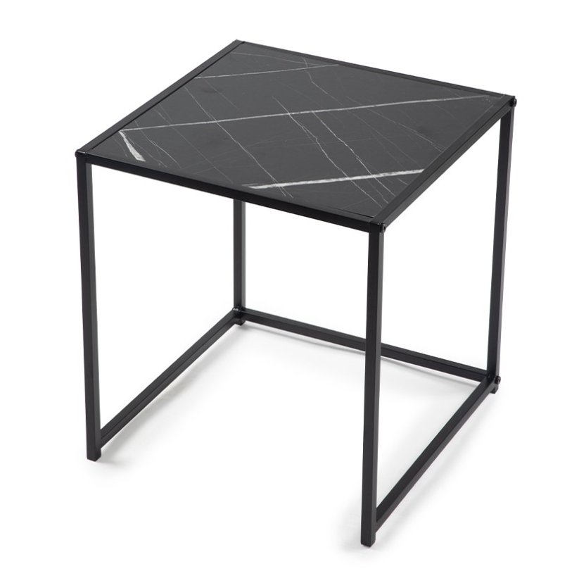 Konferenční stolek DUETTA - sada 2 ks černá