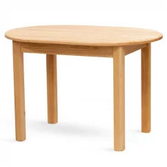 Jedálenský stôl PINO OVAL masív borovice 115x75