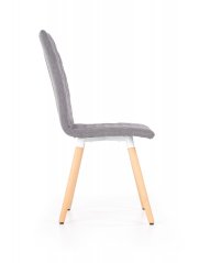 Jedálenská stolička K282 sivá
