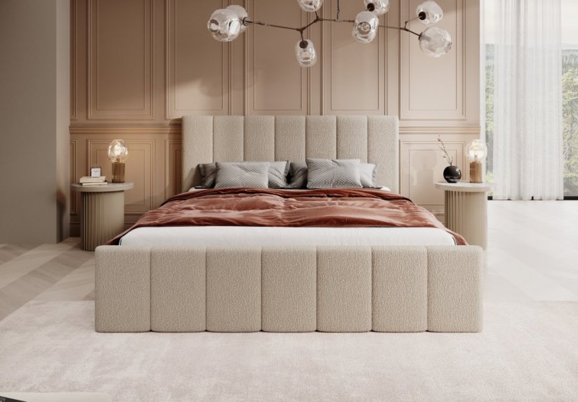 Čalouněná postel FLAVIO 160x200 výběr z barev