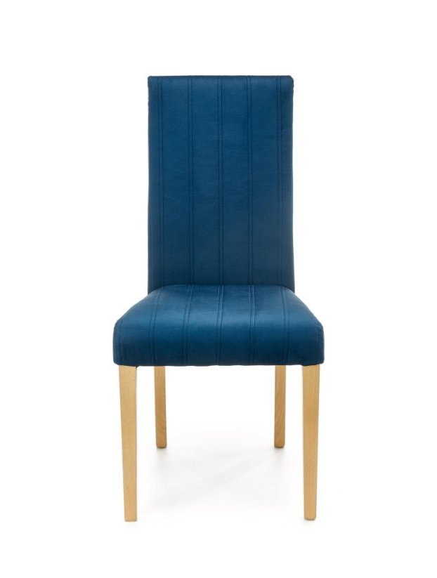 Jedálenská stolička DIEGO 3 velvet granátová