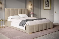 Čalúnená posteľ BED 1 180x200 béžová velvet