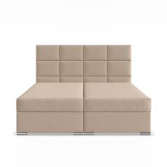 Kontinentální postel s úložným prostorem CALVI 180x200 výběr z barev