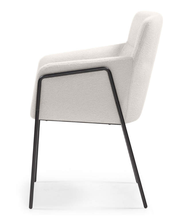 Jídelní židle / křeslo HELENA krémová