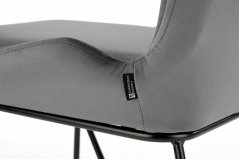 Jedálenská stolička K454 sivá