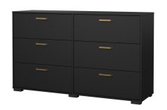 Komoda Selina 706 čierna