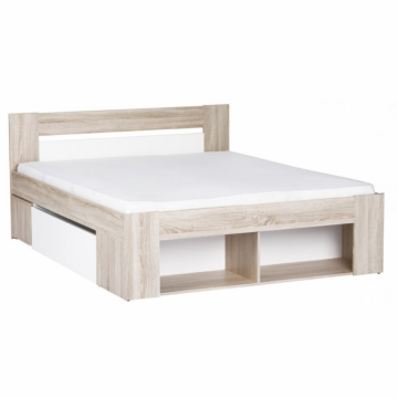 Dřevěné postele - Barva - Hnědá
