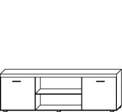 TV stolík Samir R8 san marino/crem