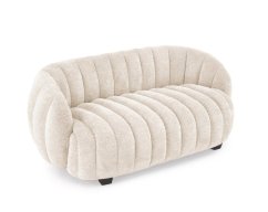 Široké relaxačné kreslo FRASER XL krémové